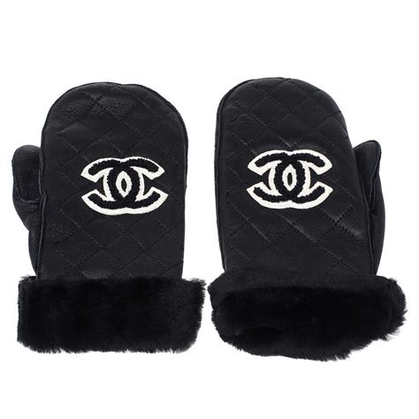 chanel snow gloves|Chanel Winter Accessories .